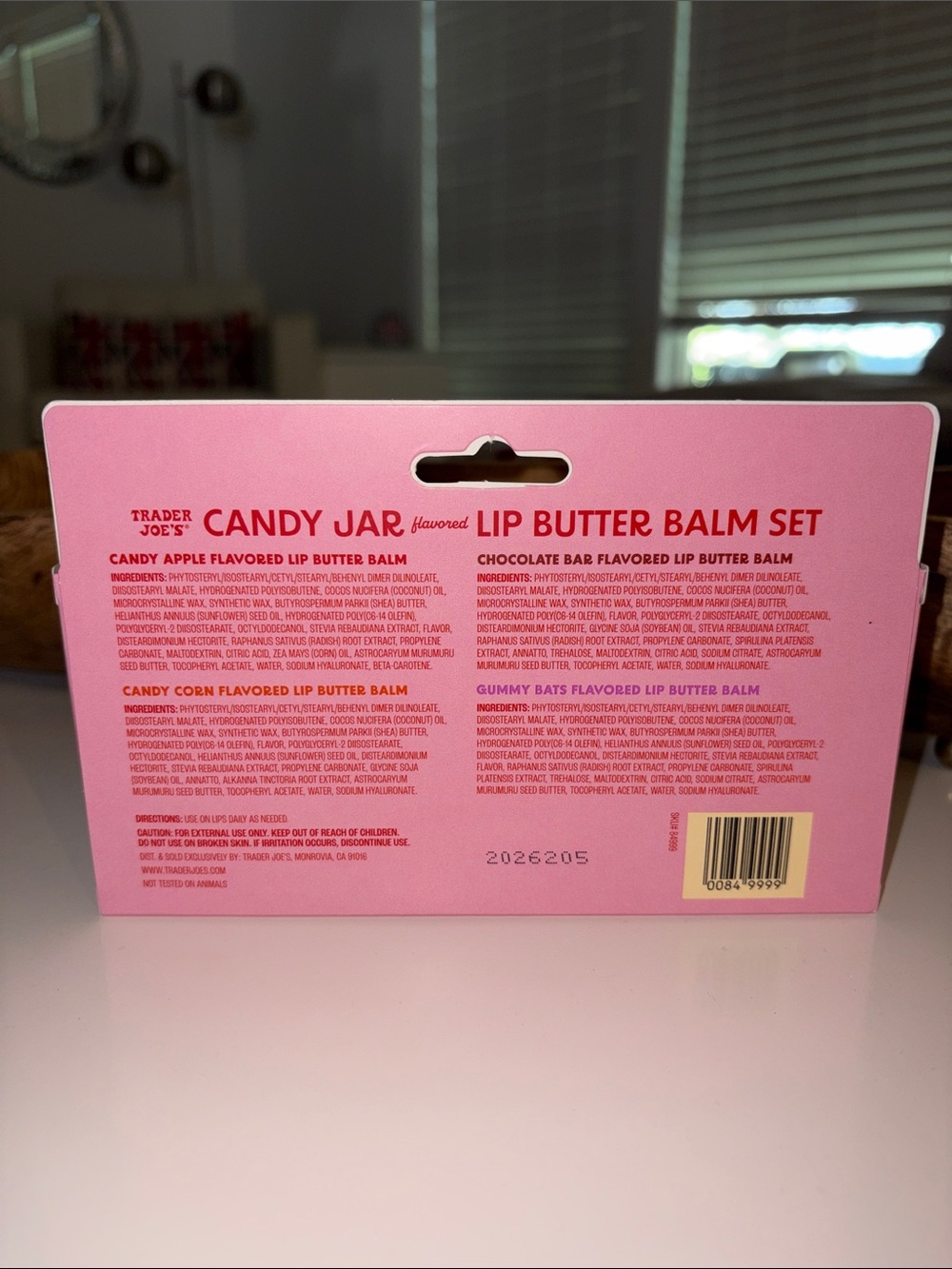 Trader Joe’s Candy Jar Lip Butter Balm
 Set of 4 - Picture 5 of 8